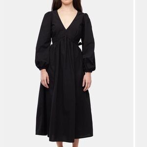 Lacausa black tunnel dress medium cut out